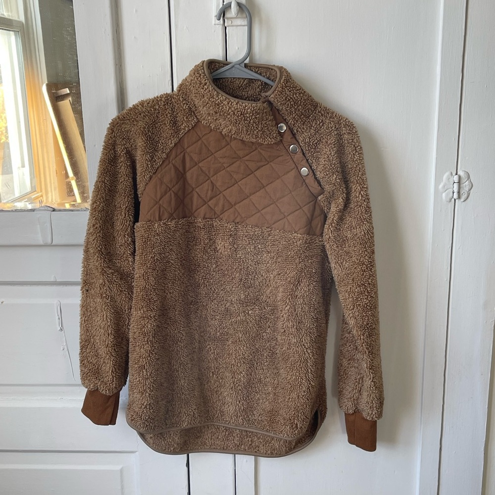 Sherpa pullover